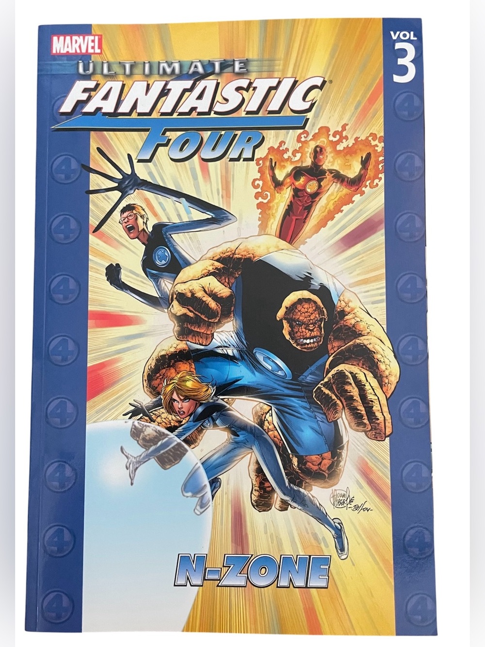 Ultimate Fantastic Four Vol 3 N-Zone Marvel Graphic Novel